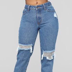 Fashion Nova- Boyfriend Jeans